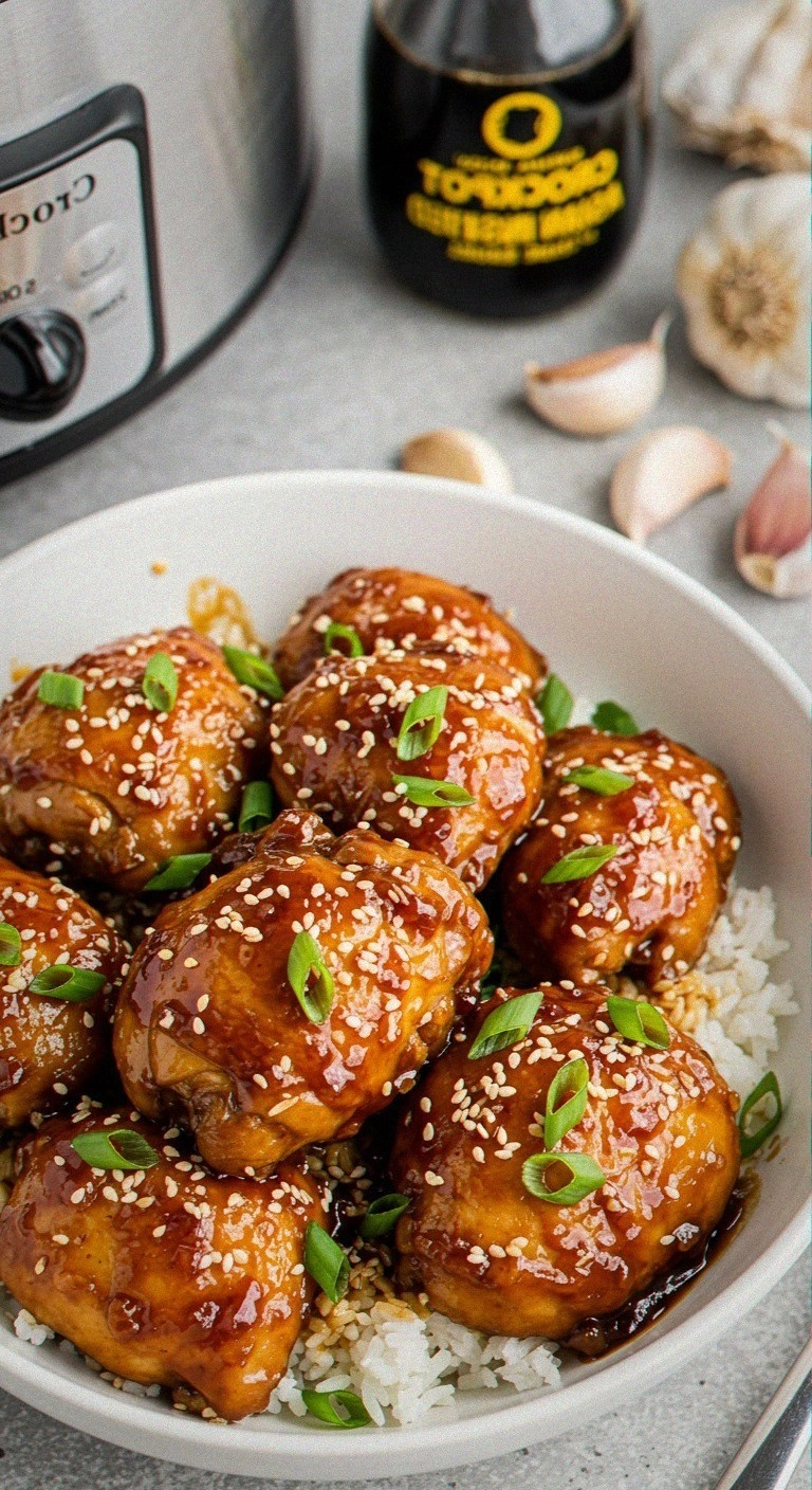 Easy Crockpot Asian Inspired Meal