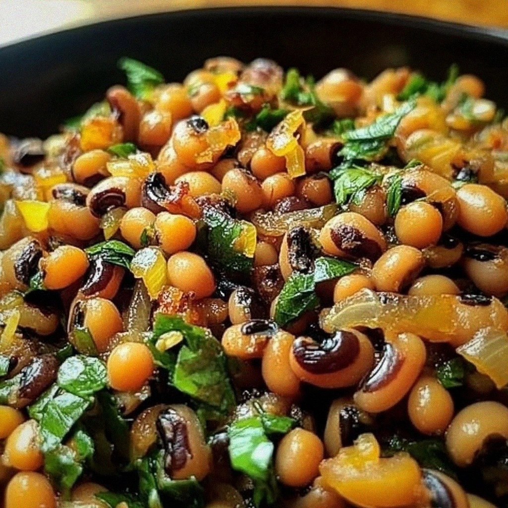 Irresistible Baked Black Eyed Peas