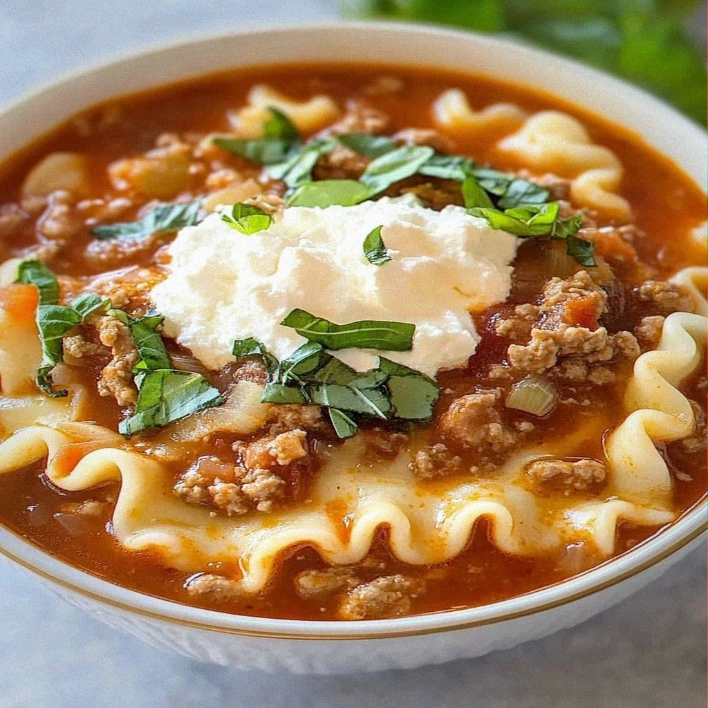 Irresistible Crockpot Lasagna Soup: Comfort in a Bowl