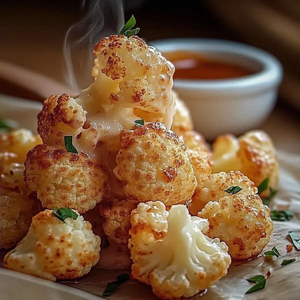 Irresistibly Crispy Roasted Baked Cauliflower You’ll Love