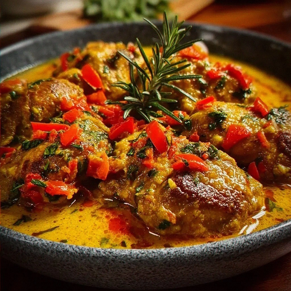 Jamaican Coconut Curry Chicken