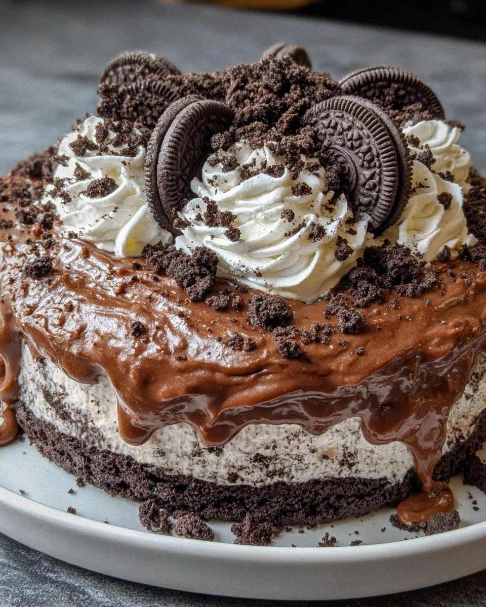 Mocha Oreo Dirt Cake