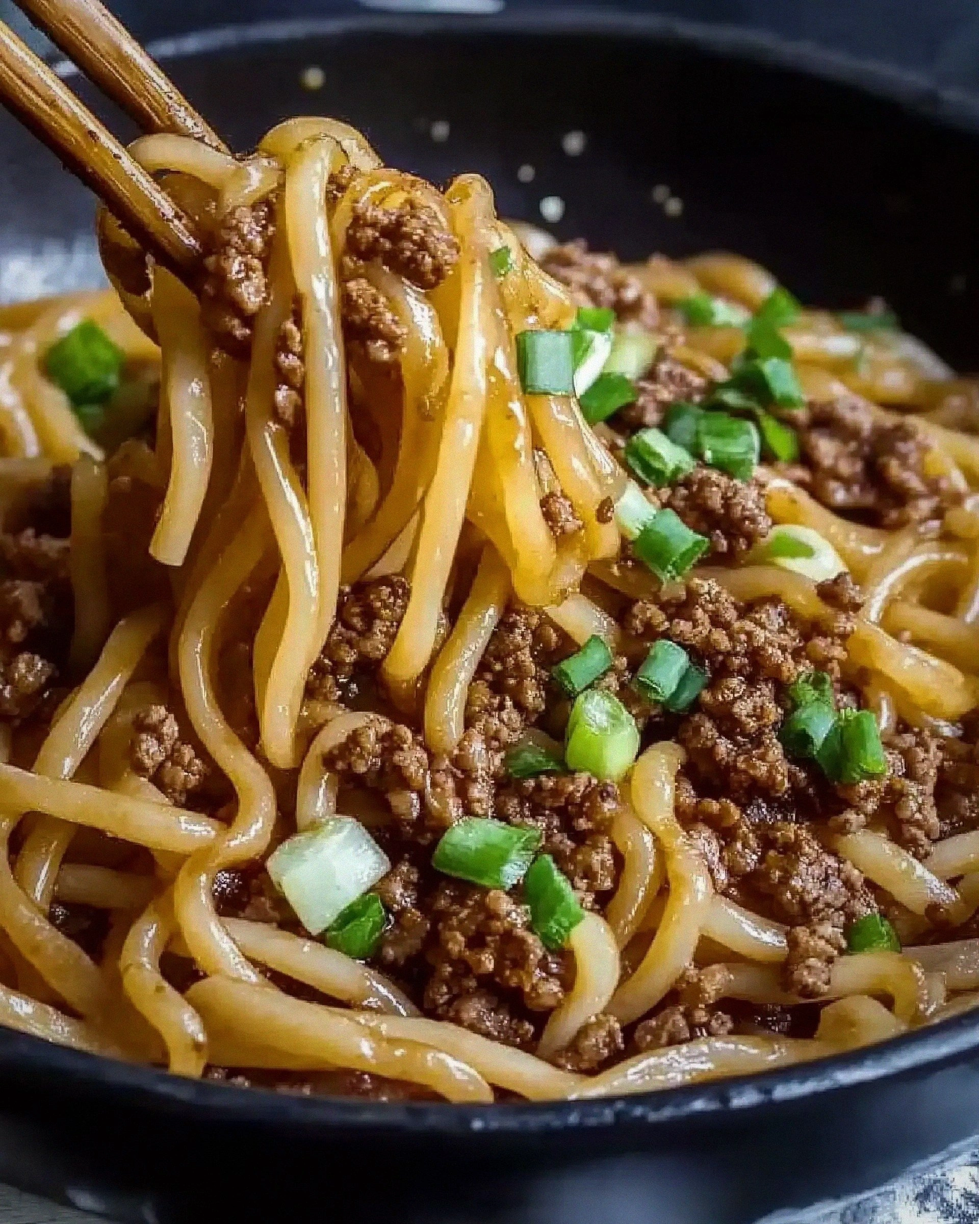 Mongolian Ground Beef Noodles: A Simple and Tasty Recipe