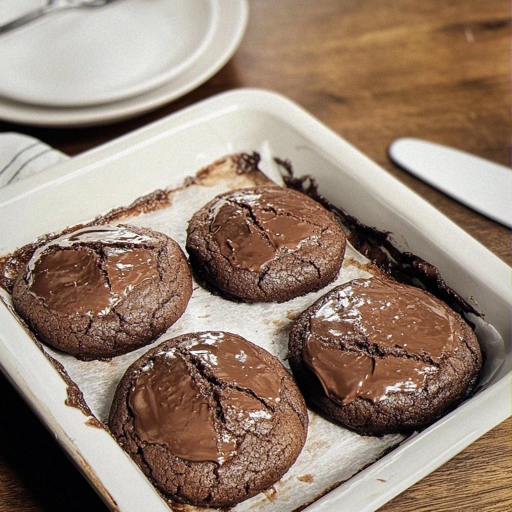 Nutella Lava Cookies