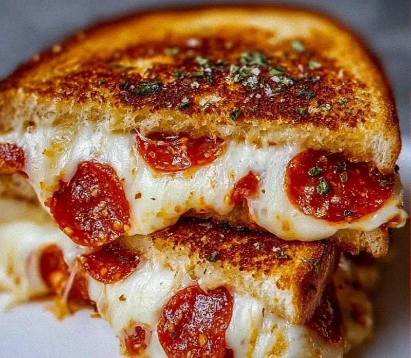 Pepperoni Pizza Grilled Cheese