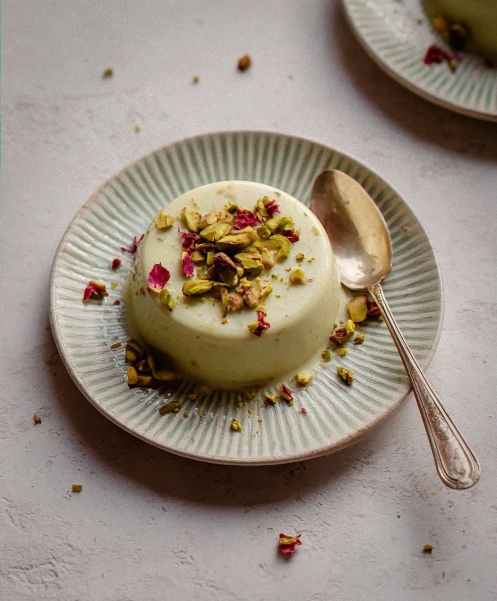 Pistachio Panna Cotta — A Creamy, Elegant Dessert with a Nutty Twist
