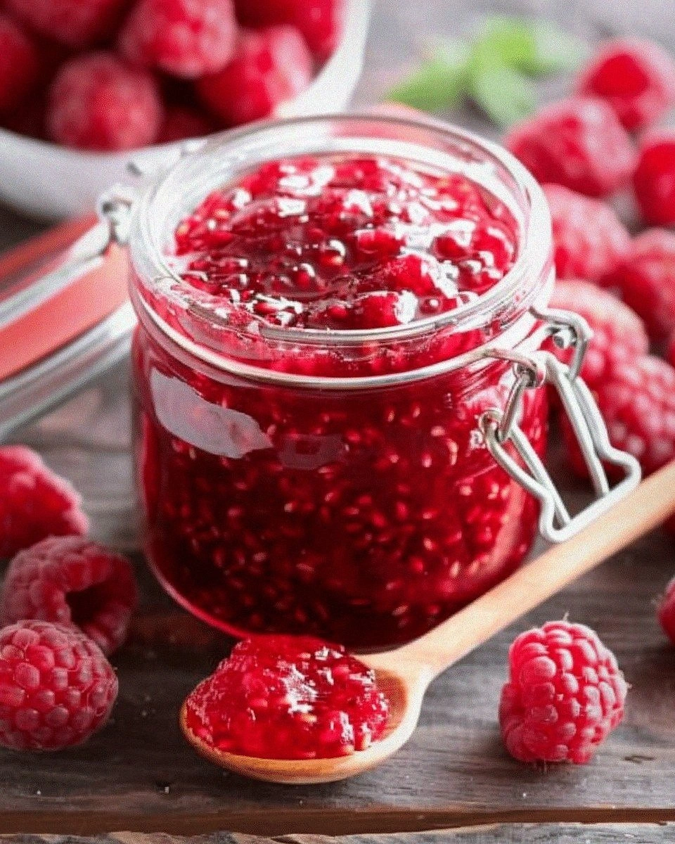 Raspberry Freezer Jam