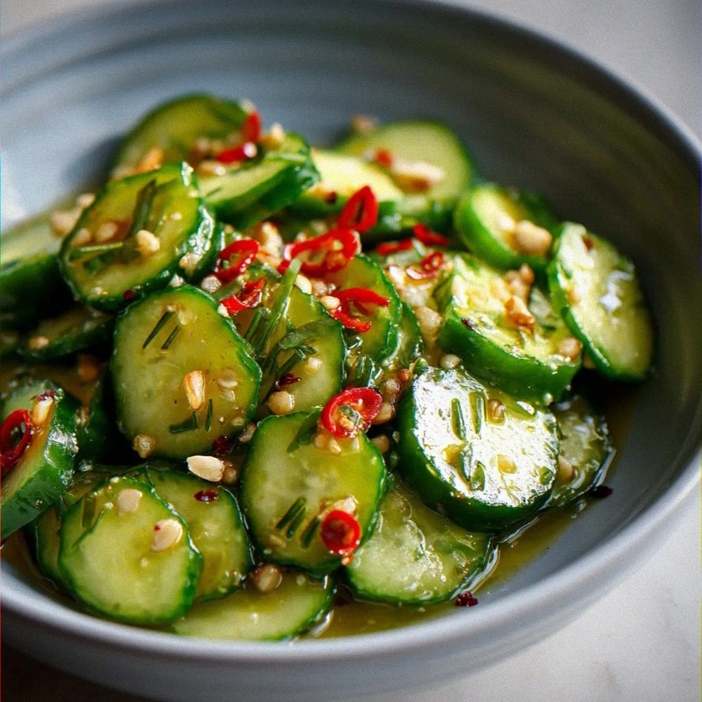 REFRESHING ASIAN CUCUMBER SALAD