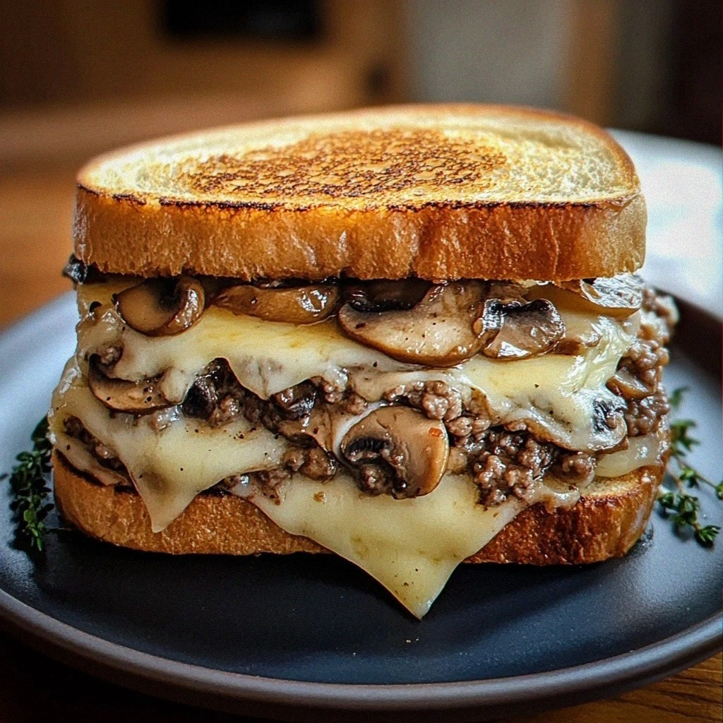 Savor the Flavor: Make a Swiss Mushroom Melt Sandwich Today!