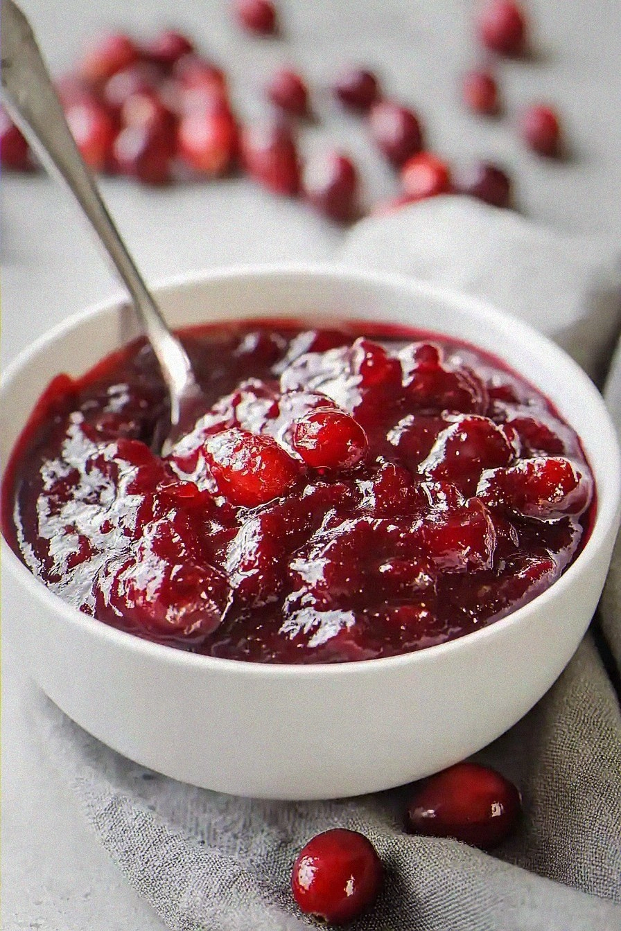 Smooth Classic Cranberry Sauce