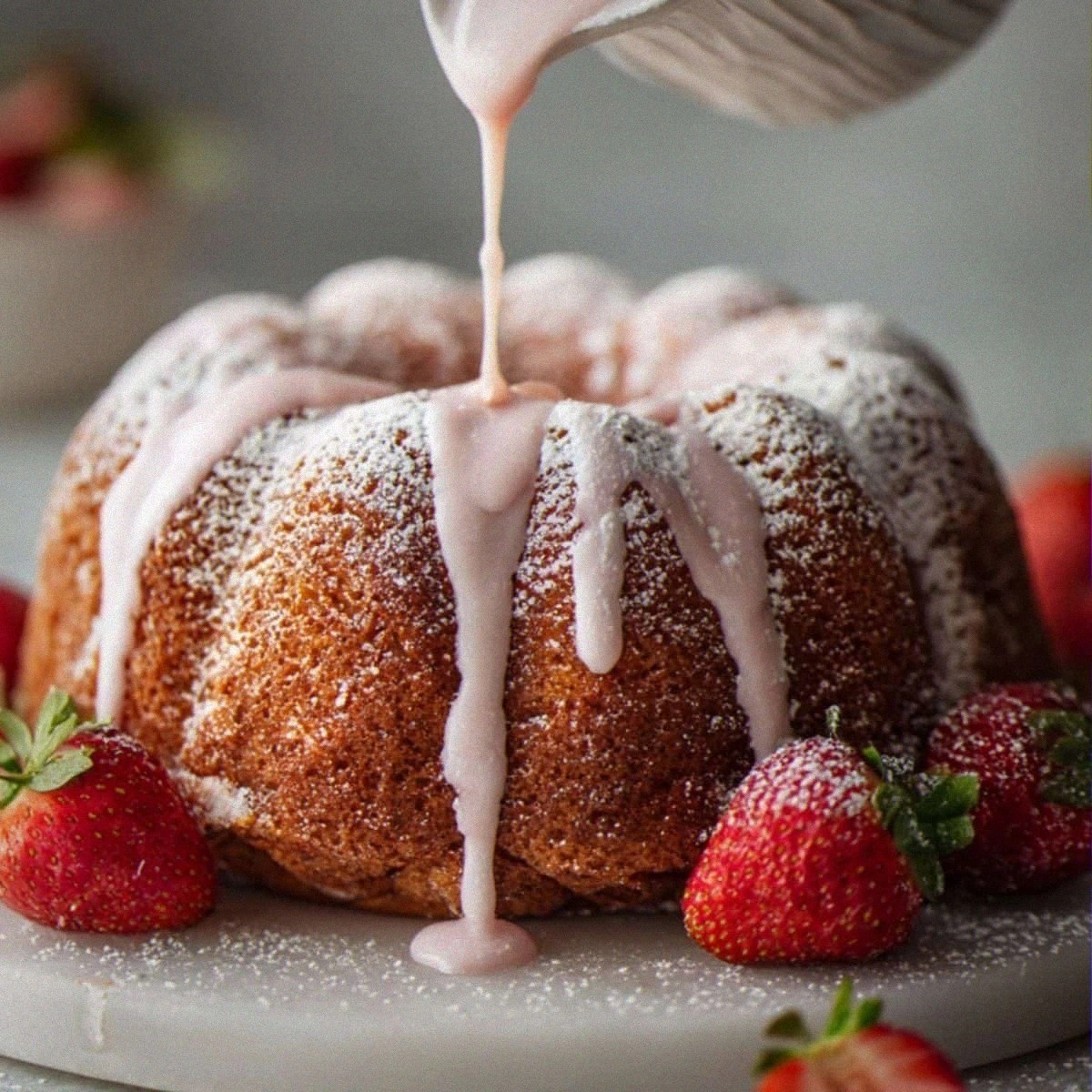 Ultimate Strawberry Pound Cake Recipe
