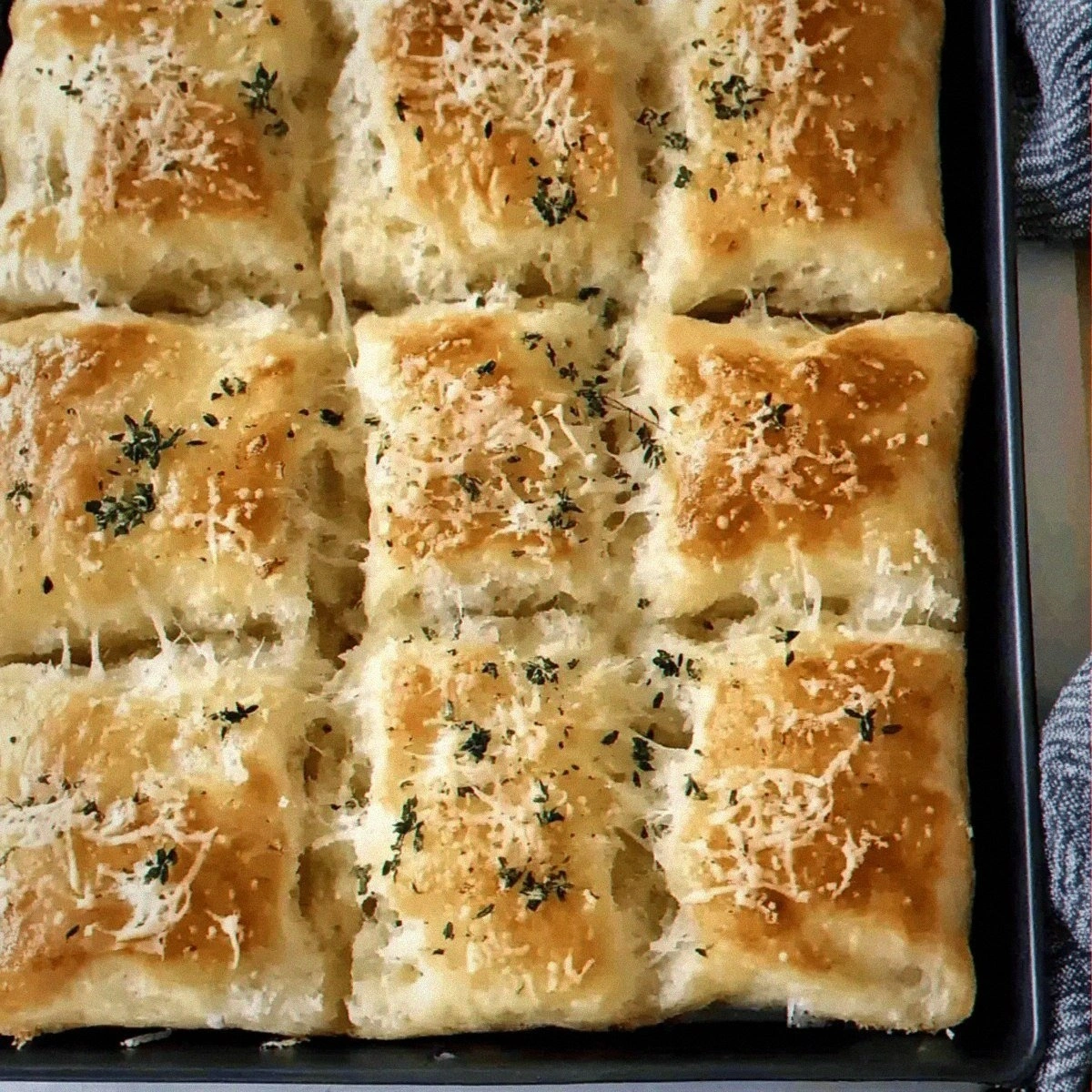 Homemade Garlic Parmesan Focaccia Bread You’ll Love to Make
