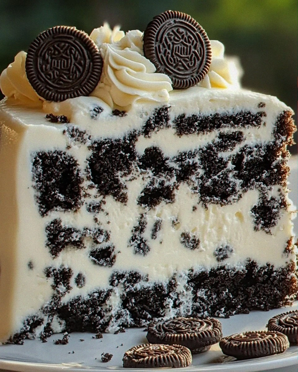 Cookies and Cream Oreo Cake Recipe – Easy & Delicious
