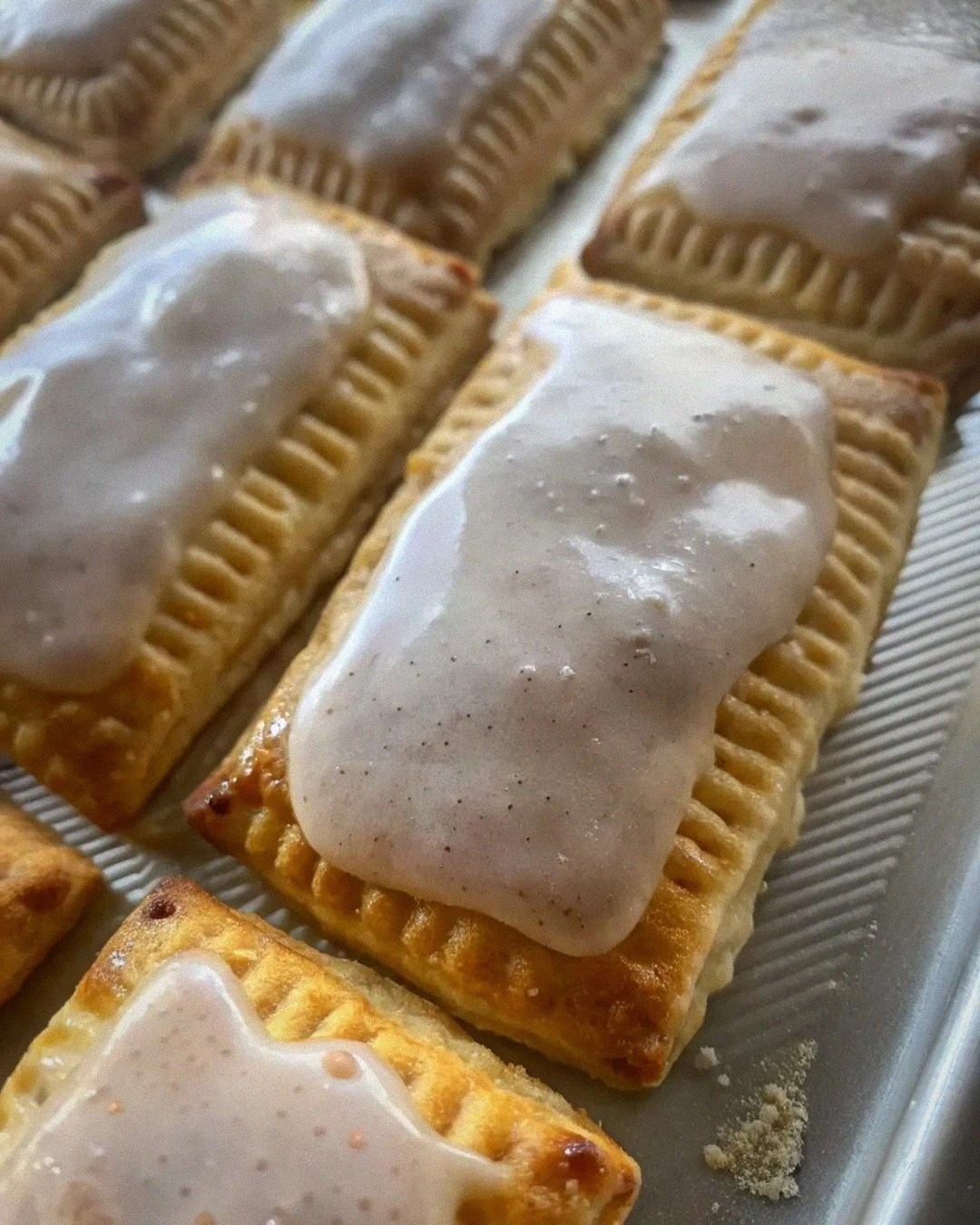 Homemade Sourdough Pop-Tarts with Glaze