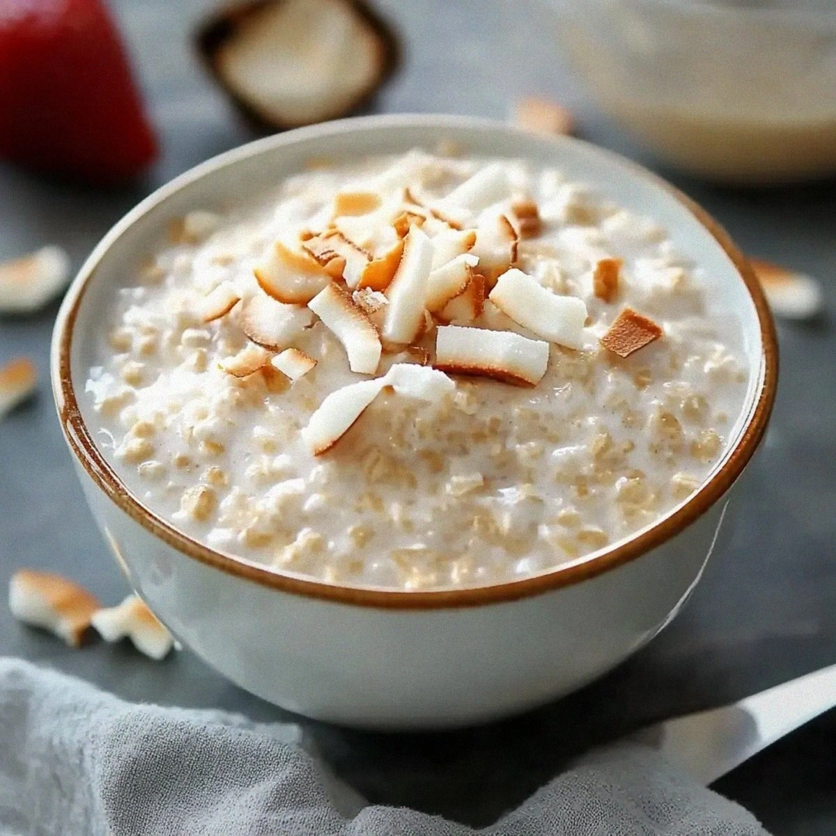Irresistibly Creamy Coconut Cream Pie Overnight Oats