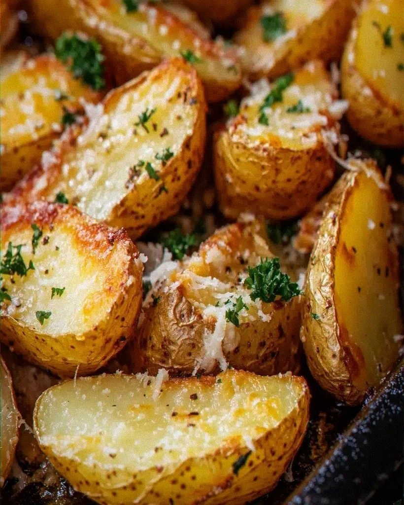 Parmesan Roast Potatoes – Crispy, Cheesy, and Delicious