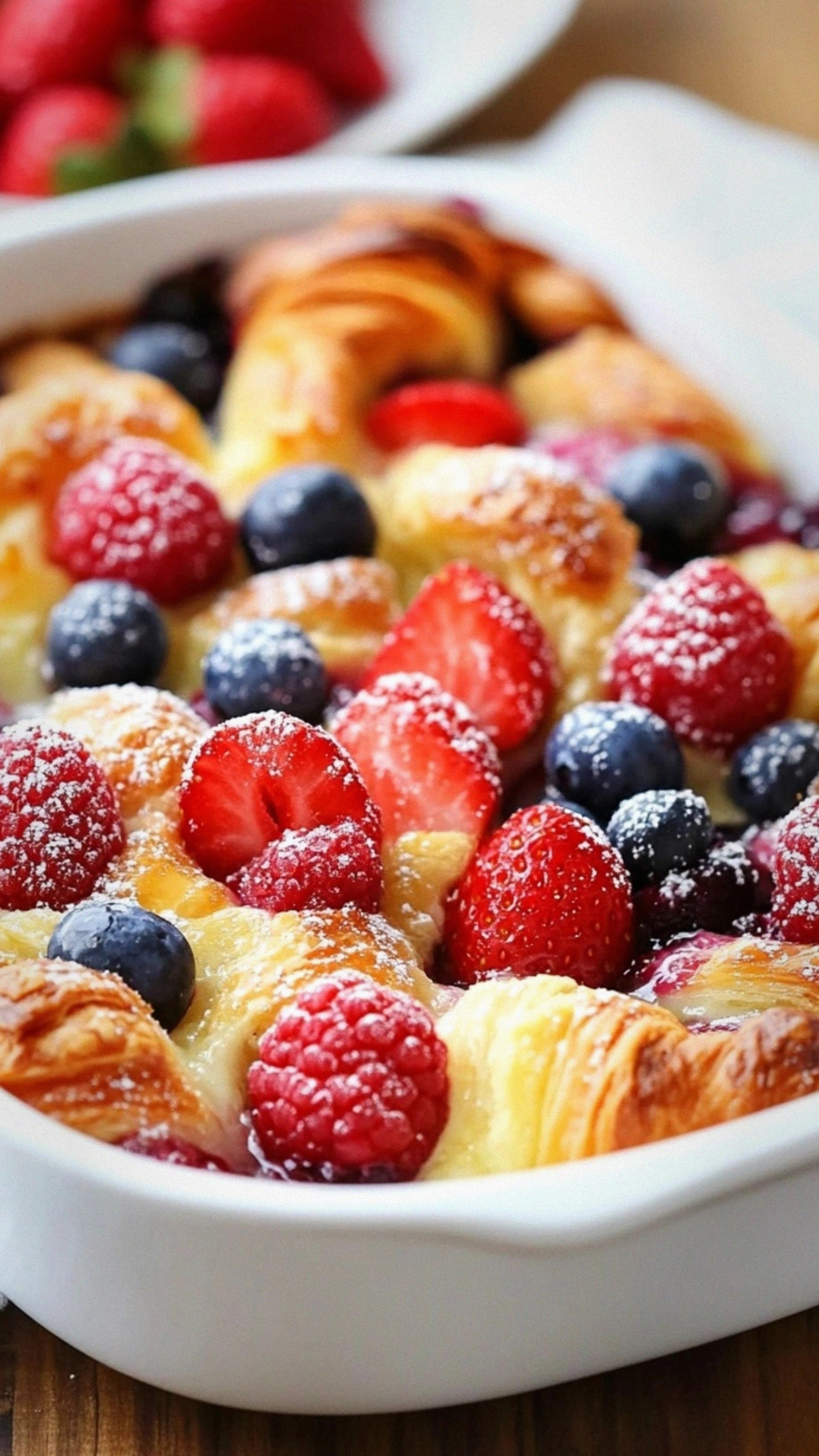 Berry Croissant Bake: A Perfectly Sweet, Creamy, and Buttery Treat for Every Occasion