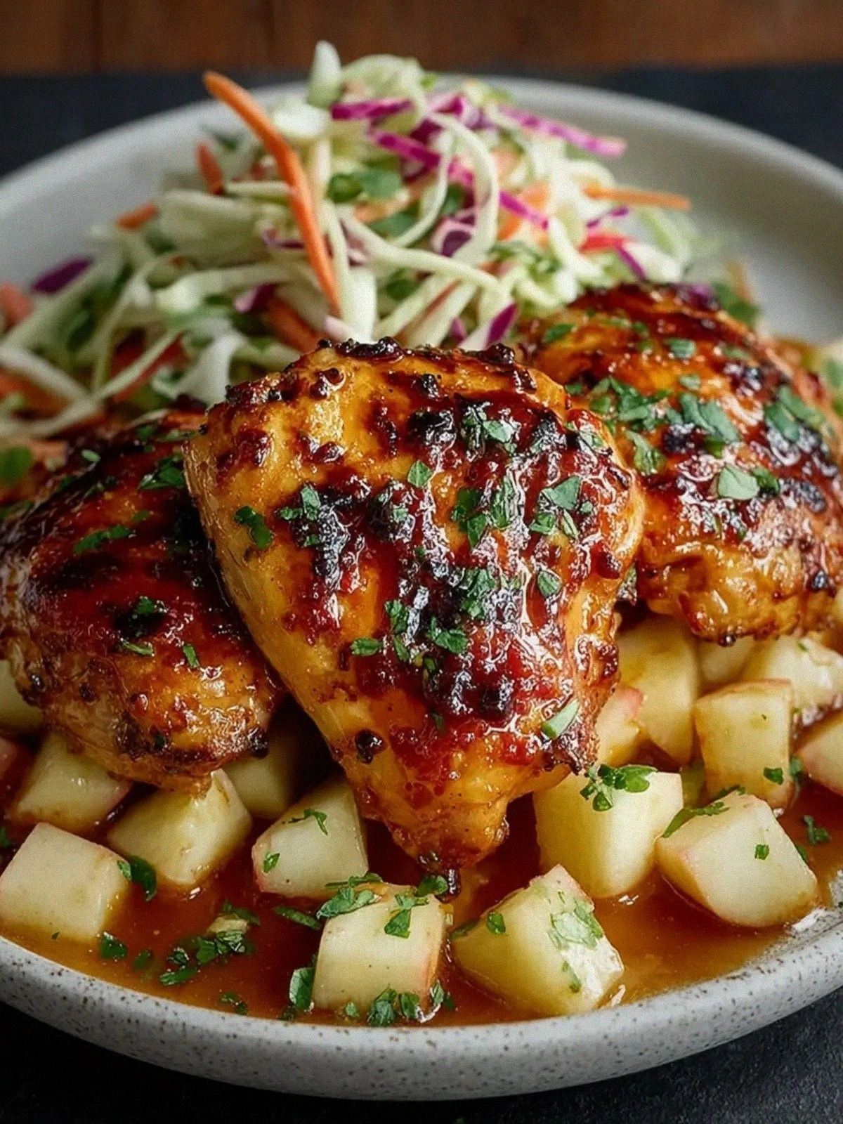 Sticky Apple Cider Chicken: Indulgent Fall Flavor Awaits!