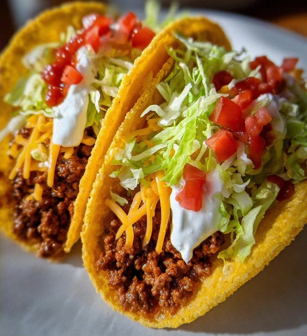 Cheesy Oven-Baked Tacos