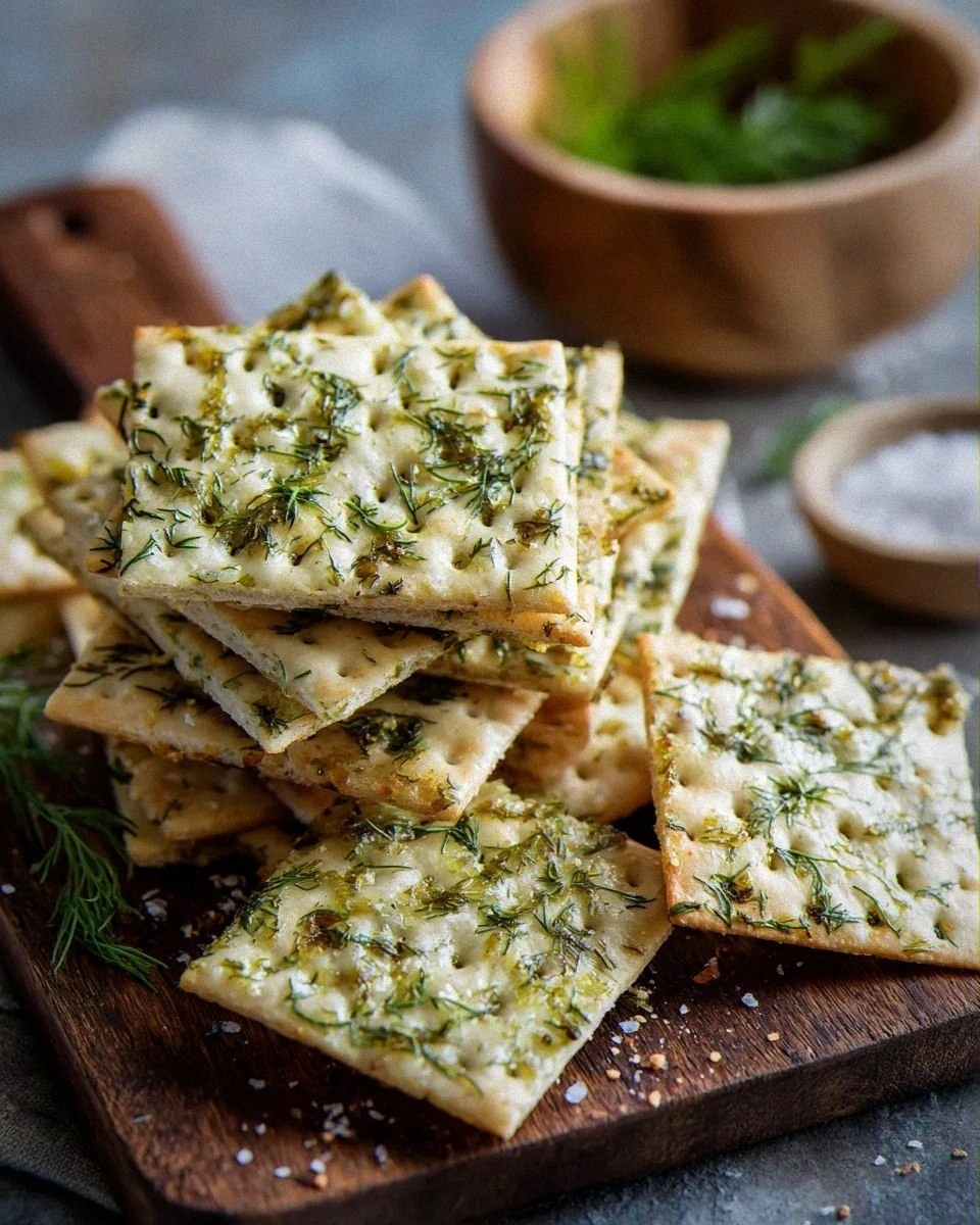 Dill Pickle Flavored Saltines: A Quick Tangy Snack Delight