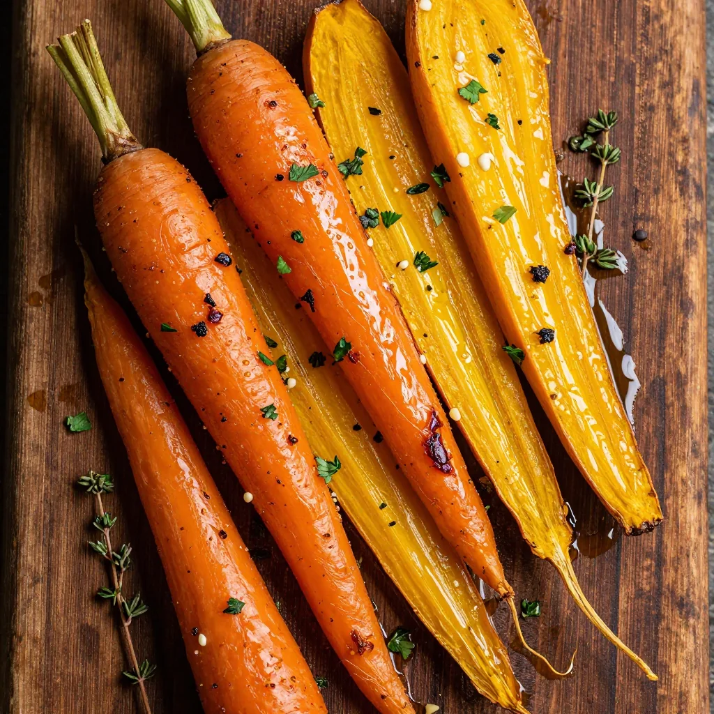 budget friendly garlic roasted carrots and winter squash for family meals