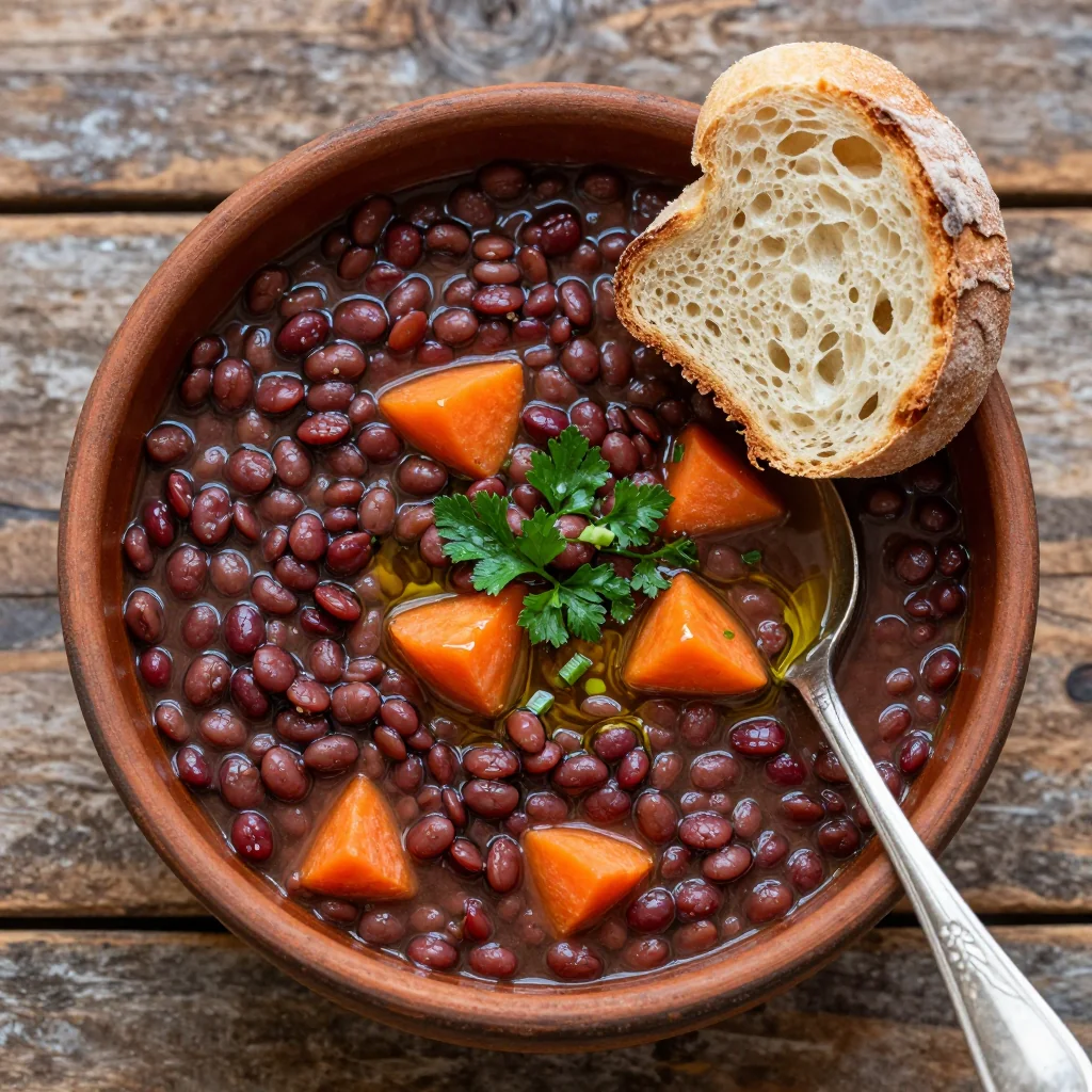 budget friendly lentil and carrot stew for cozy family meals