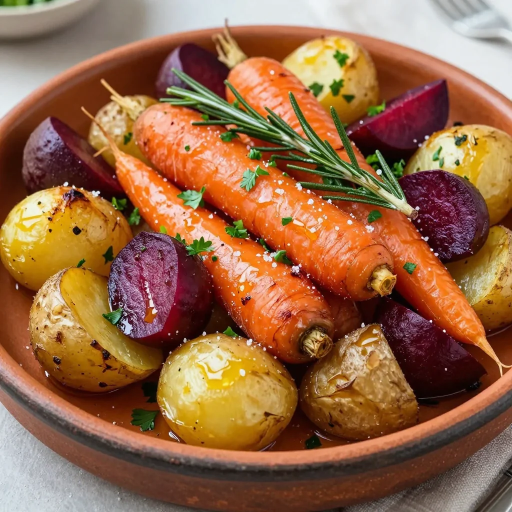 budgetfriendly roasted root vegetables with fresh herbs for family suppers