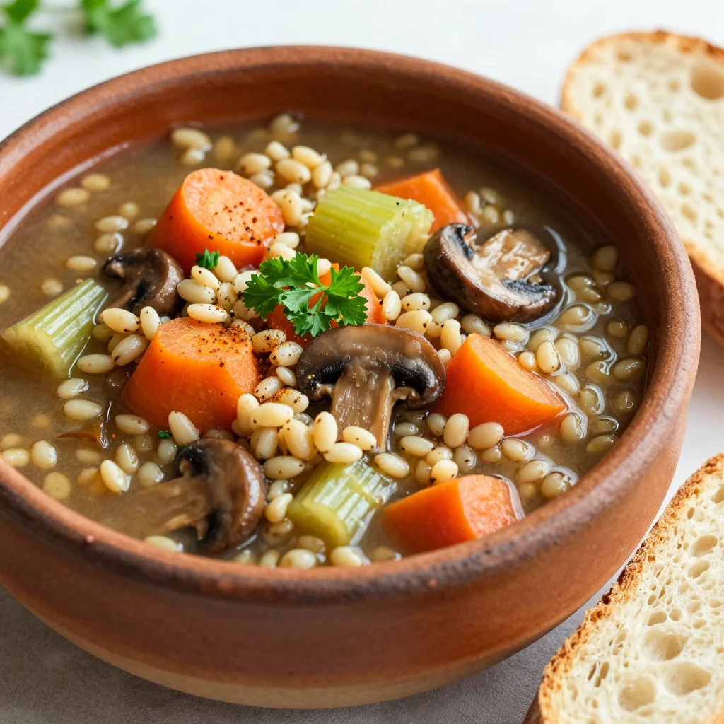 budgetfriendly slow cooker vegetable and barley stew for cozy evenings