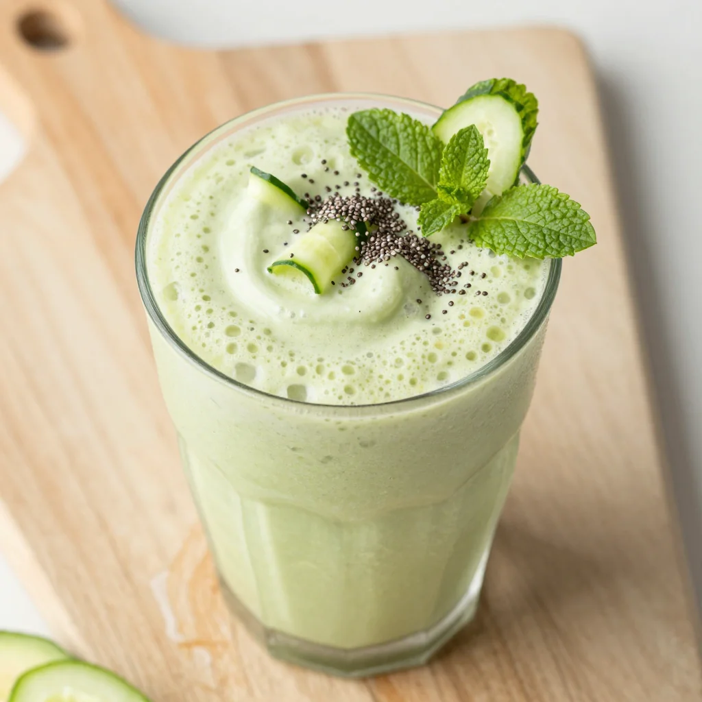 Creamy Avocado Smoothie for a Quick January Detox