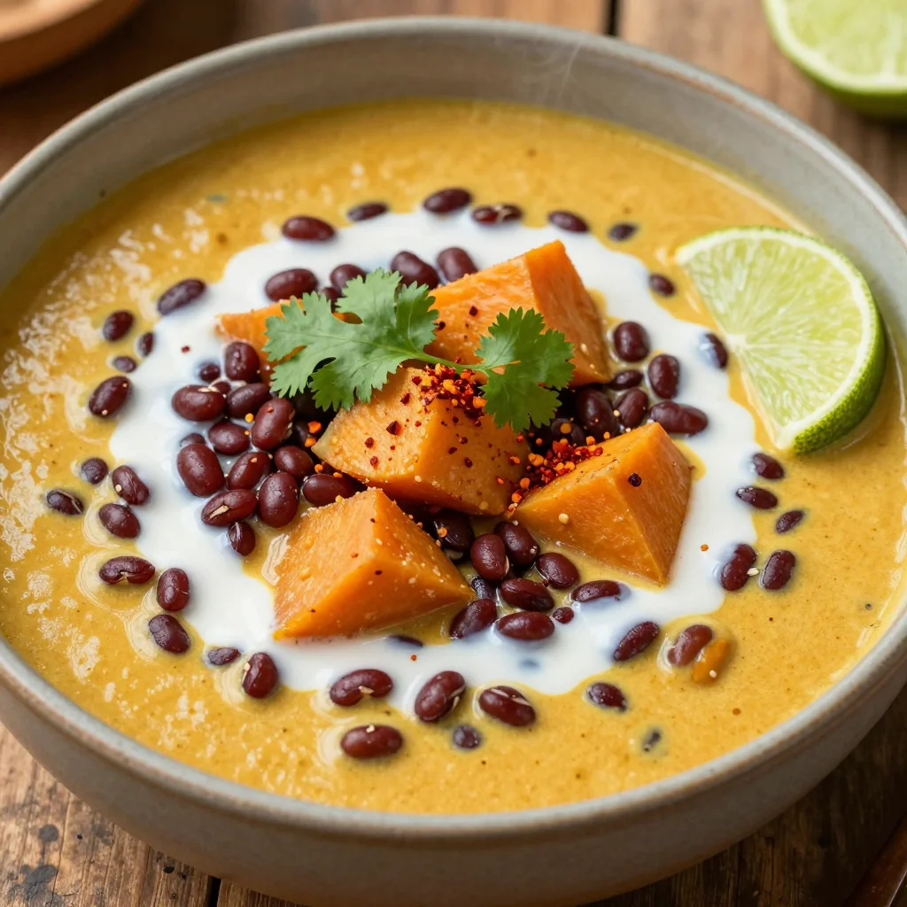 Creamy Coconut Curry Lentils for Plant Based January