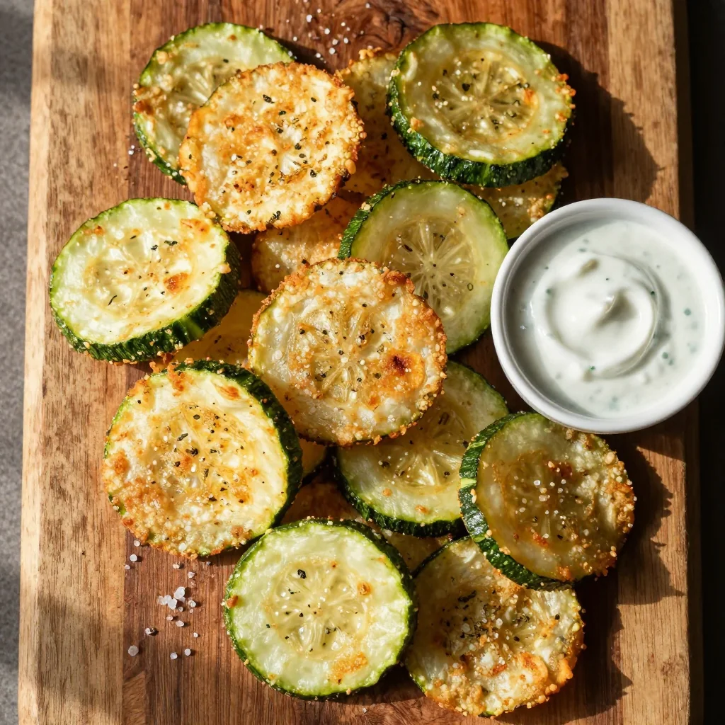 Crispy Air Fryer Zucchini Chips for Guilt-Free Snacking