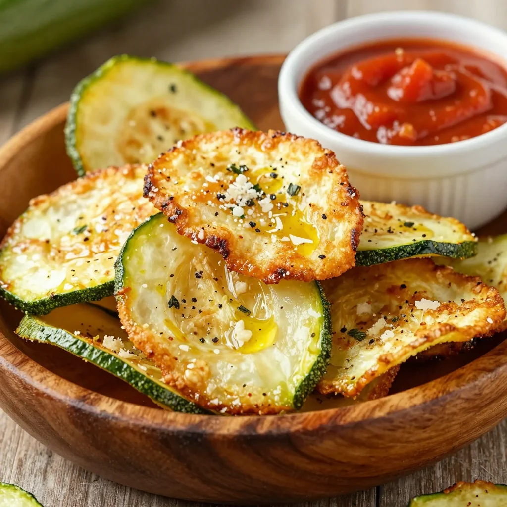 Crispy Air Fryer Zucchini Chips for Guilt-Free Snacking