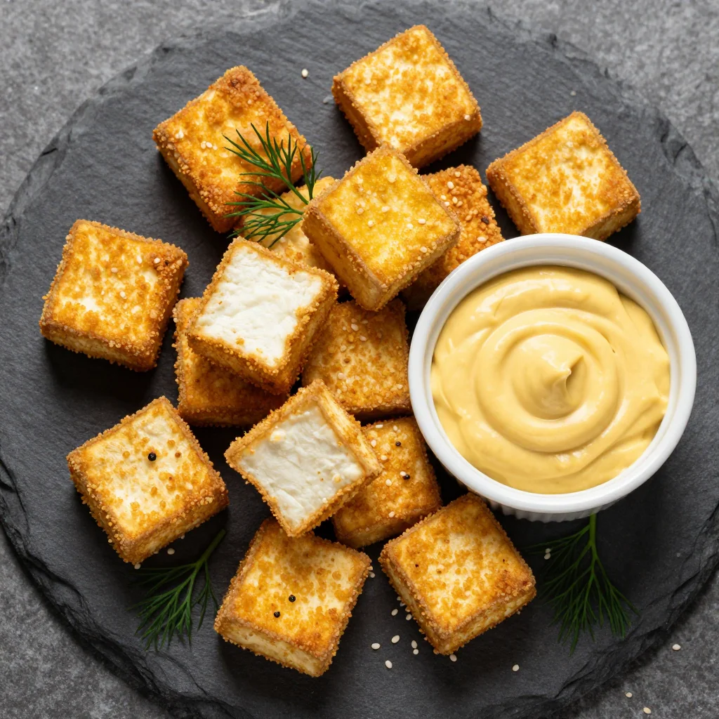 Crispy Keto Tofu Nuggets for a Plant-Based Option