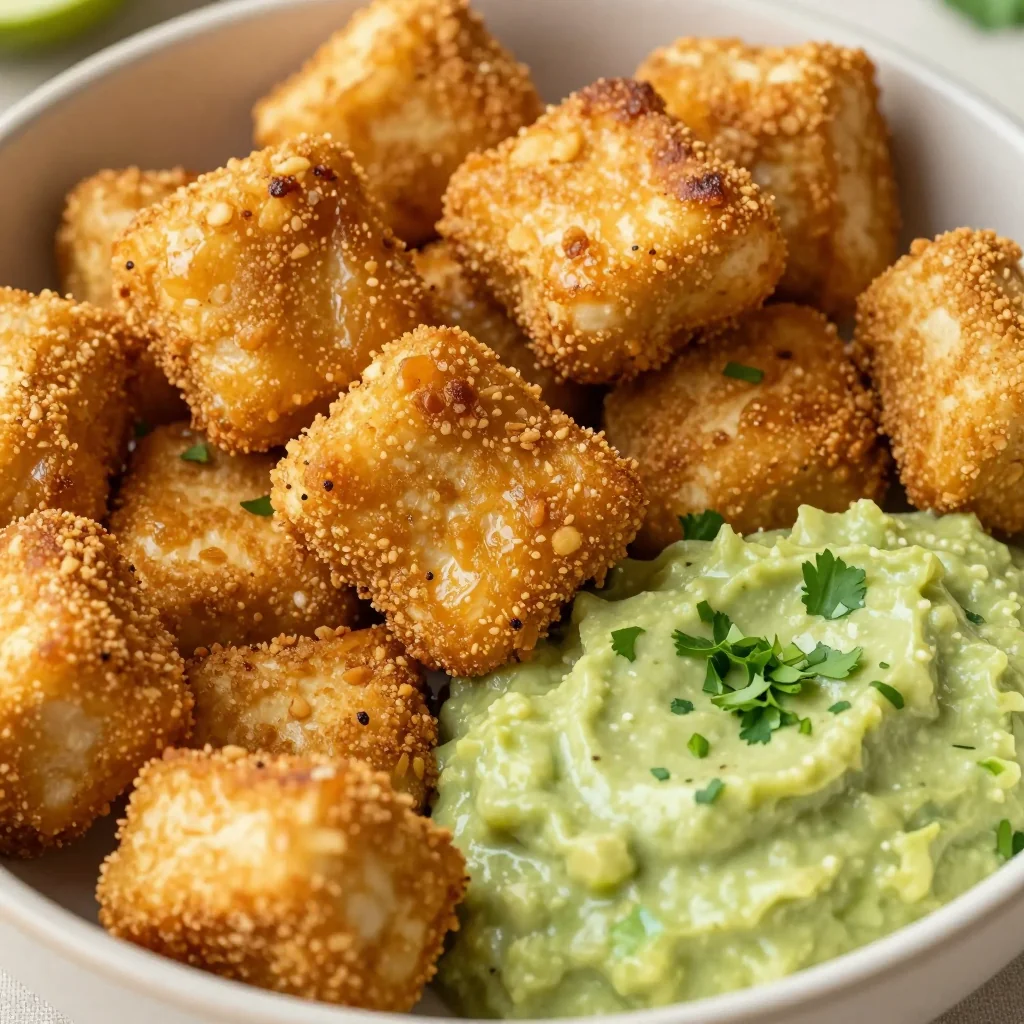 Crispy Keto Tofu Nuggets for a Plant-Based Option