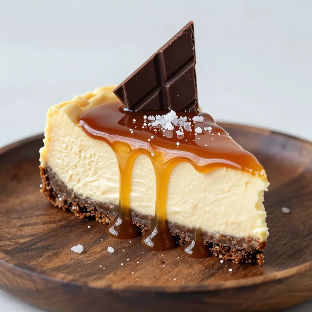 Decadent Salted Caramel Cheesecake for Winter Parties