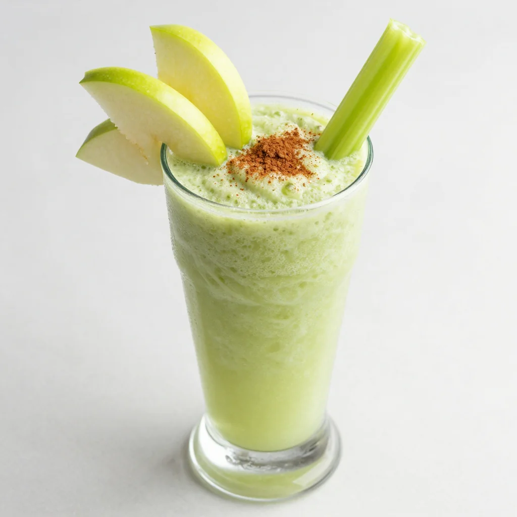 Detox Apple and Pear Smoothie for a Nutrient Boost