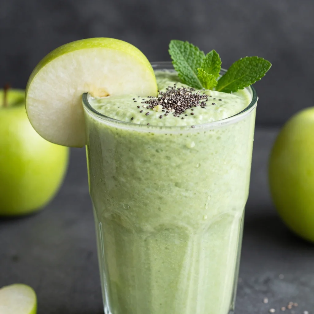 Detox Apple and Pear Smoothie for a Nutrient Boost
