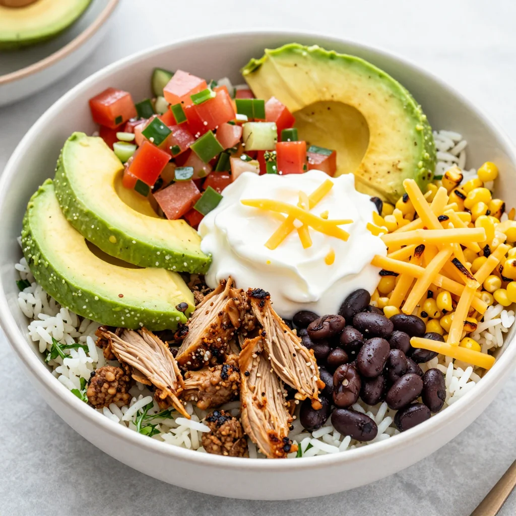 Freezer Friendly Burrito Bowls for Meal Prep Sundays