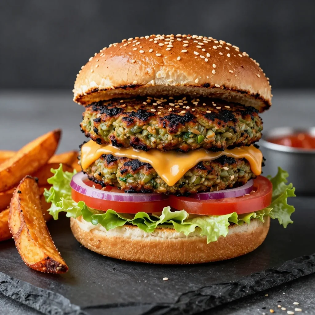 Freezer Friendly Veggie Burgers That Stay Juicy and Delicious