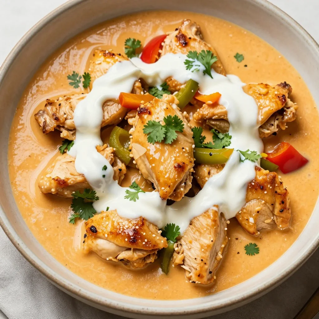 Healthy Instant Pot Chicken Tikka Masala Lightened Up