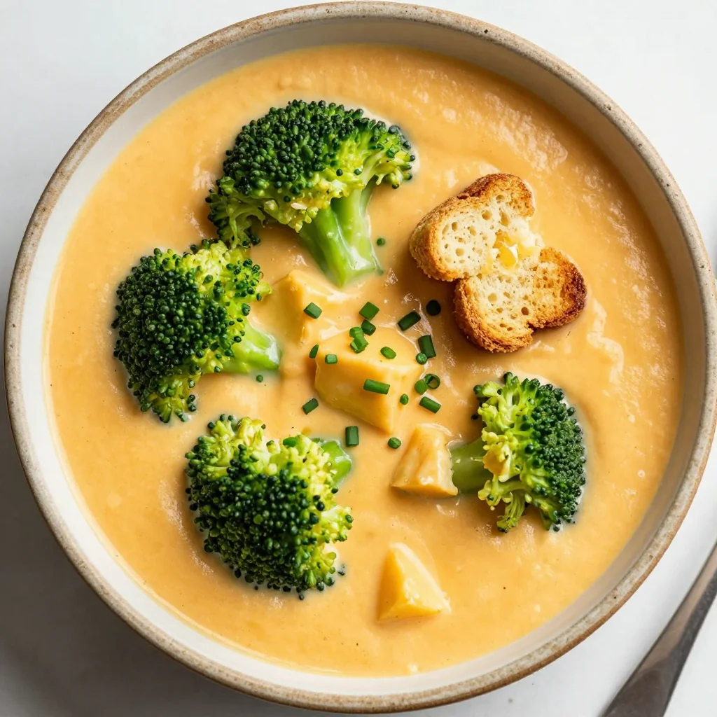 Kid Friendly Cheesy Broccoli Soup for Cozy Dinners
