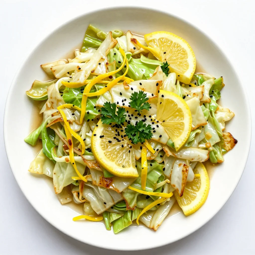 lowcalorie lemon and cabbage stirfry for budget friendly dinners