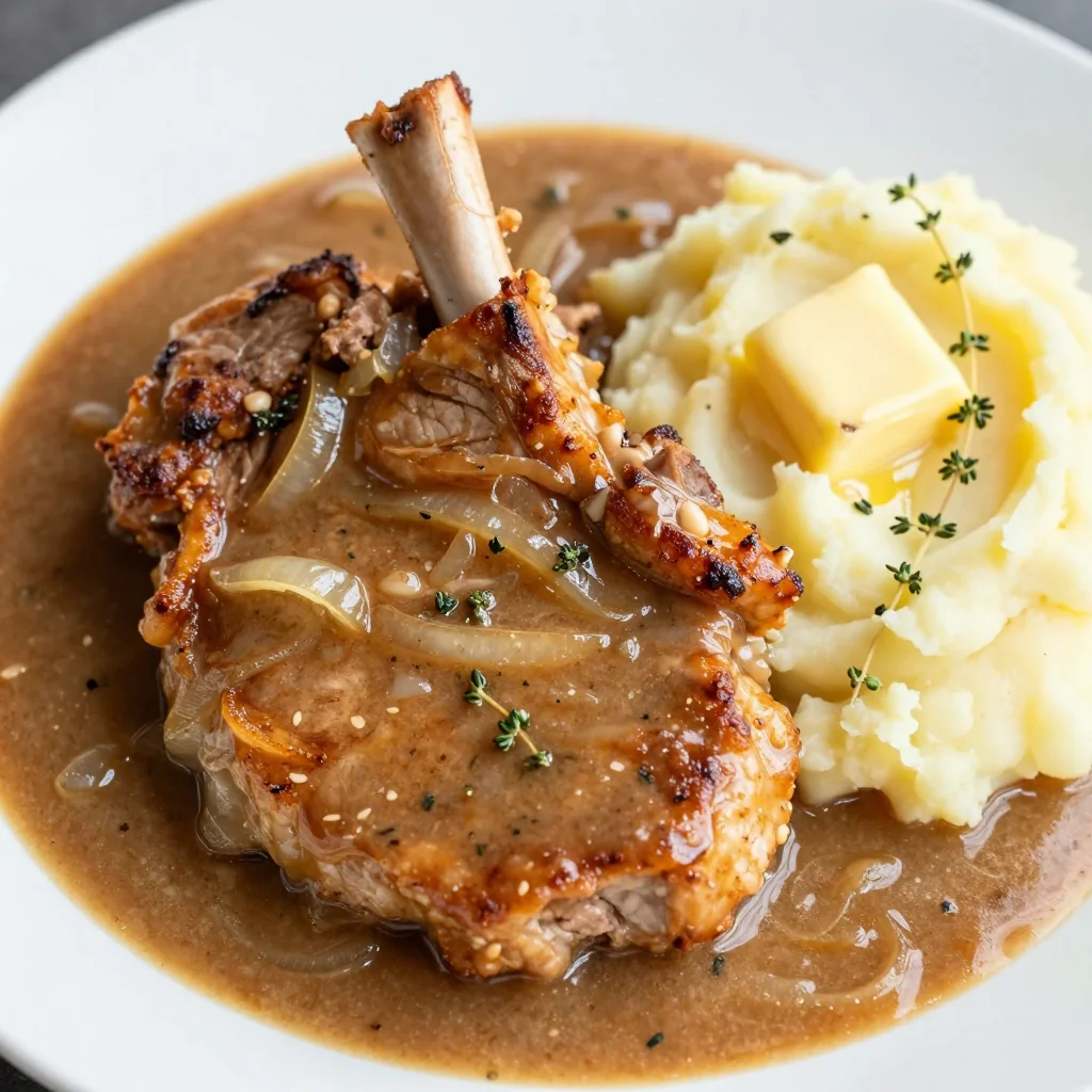 Martin Luther King Day Smothered Pork Chops