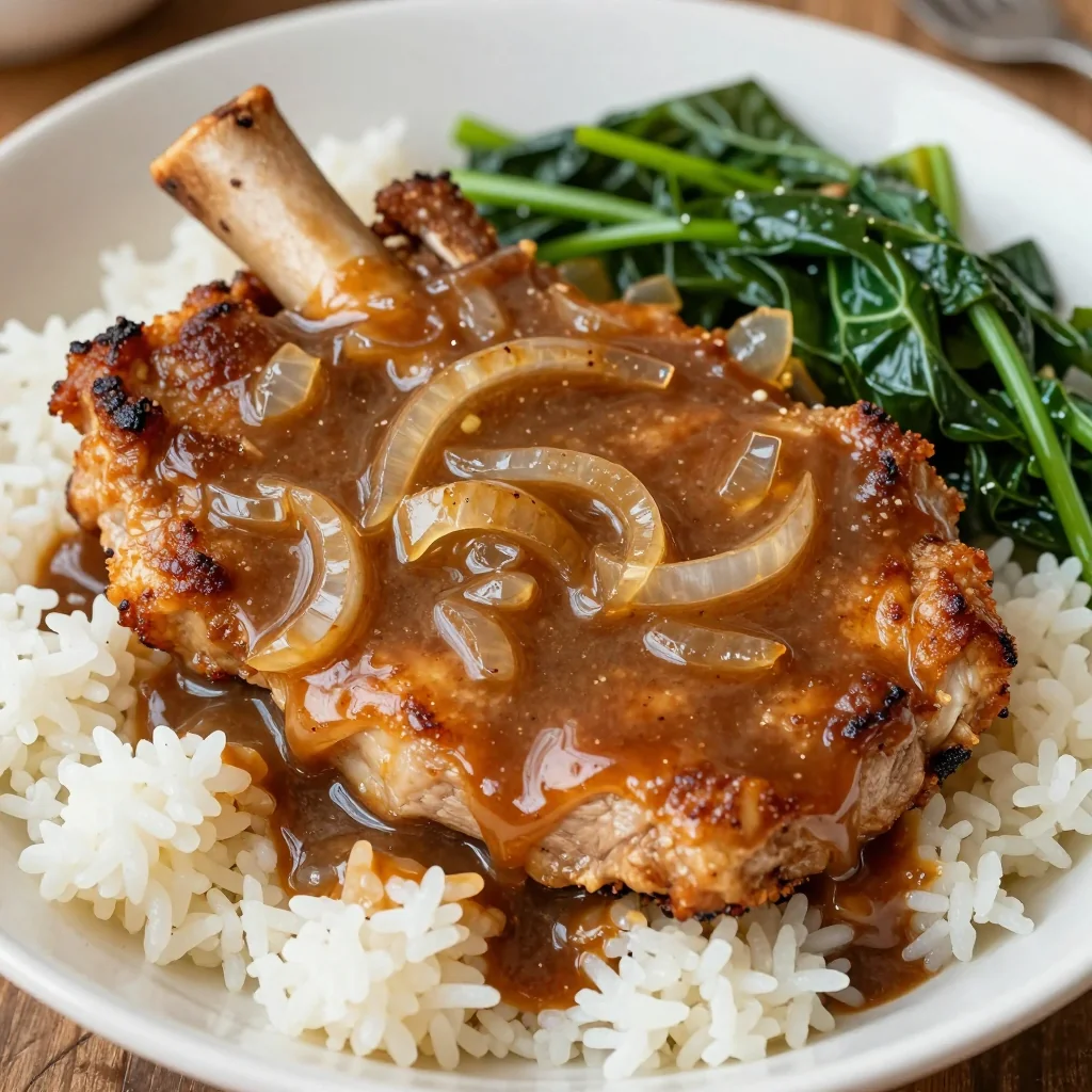 Martin Luther King Day Smothered Pork Chops