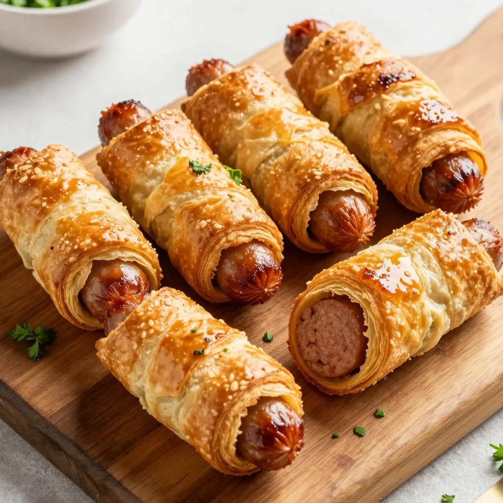 Nfl Playoff Game Day Breakfast Sausage Roll Ups