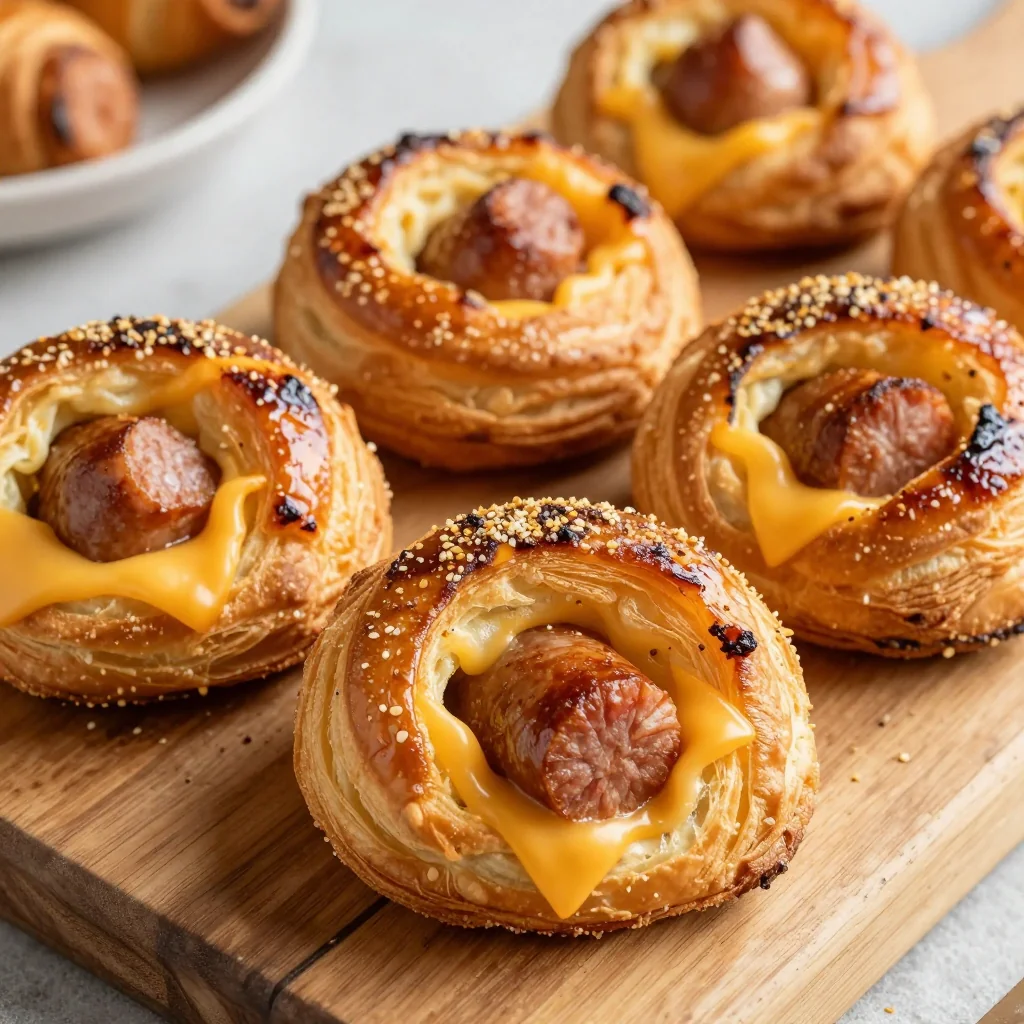 Nfl Playoff Game Day Breakfast Sausage Roll Ups