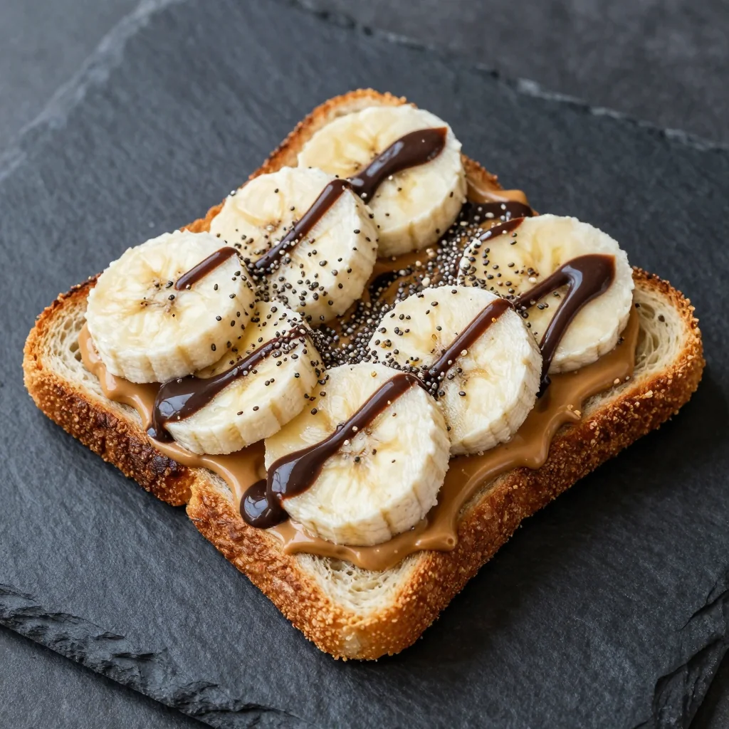Peanut Butter Banana Toast for Quick Breakfasts