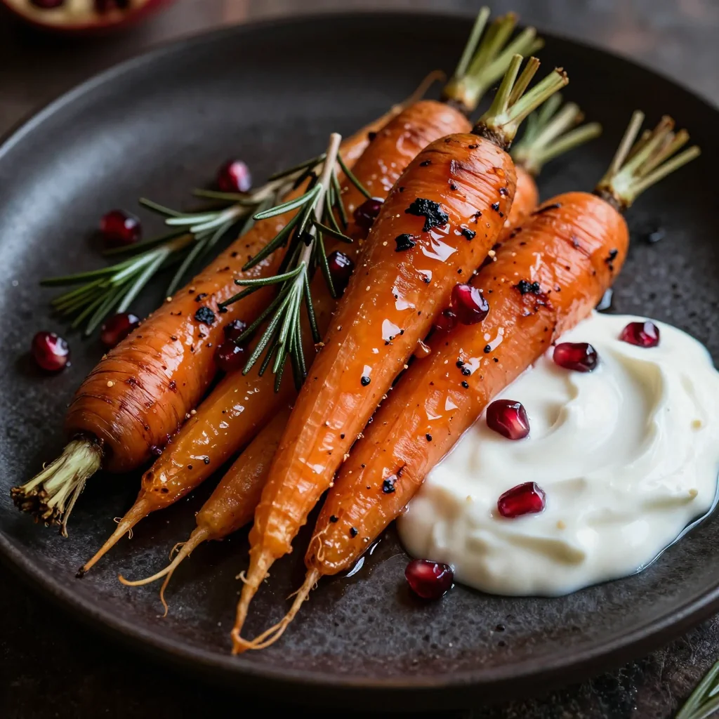 roasted carrots and parsnips with maple and rosemary for cold nights