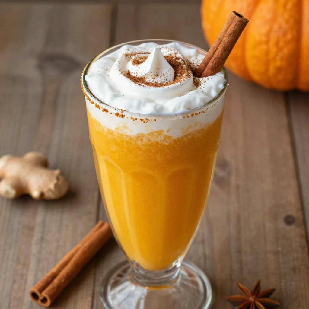 Silky Pumpkin Spice Smoothie for Winter Detox
