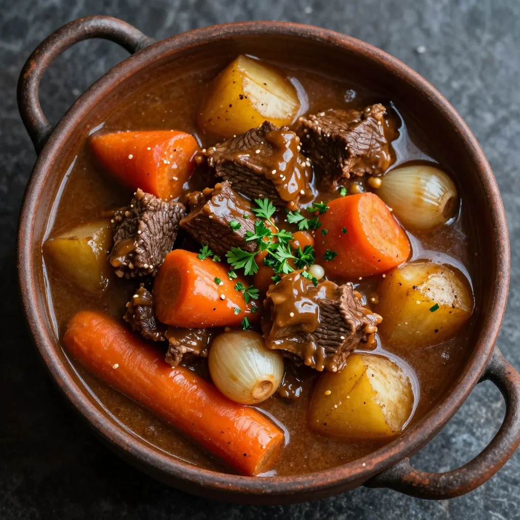 Slow Cooker Beef Stew For January Chills